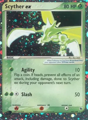Scyther ex 102/109