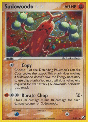 Sudowoodo 15/115