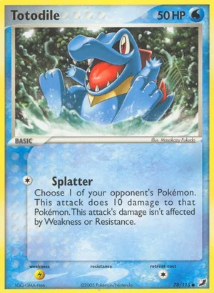 Totodile 78/115