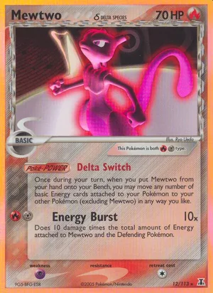 Mewtwo δ 12/113