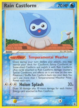 Rain Castform 26/113
