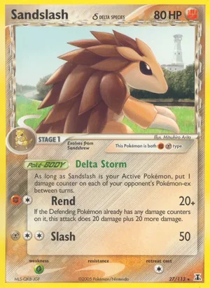 Sandslash δ 27/113