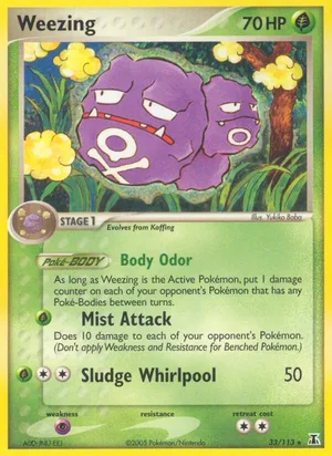 Weezing 33/113