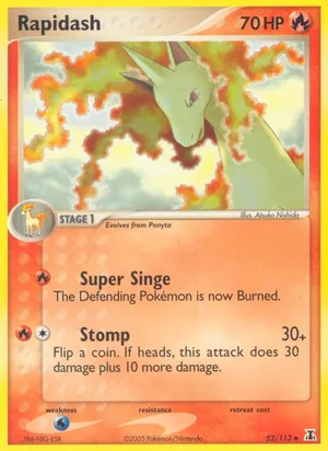 Rapidash 52/113