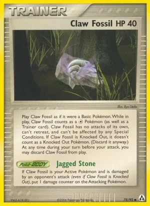 Claw Fossil 78/92