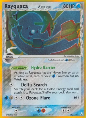 Rayquaza δ 16/110