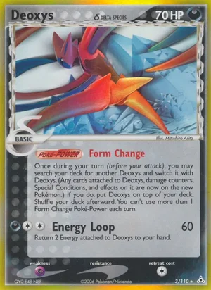 Deoxys δ 3/110