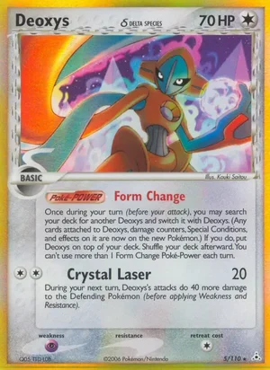 Deoxys δ 5/110