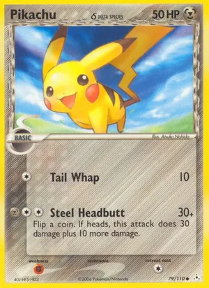 Pikachu δ 79/110