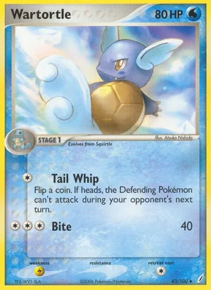 Wartortle 43/100