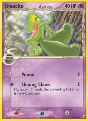 Treecko δ 68/100