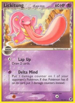 Lickitung δ, Dragon Frontiers 19