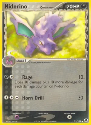 Nidorino δ 35/101
