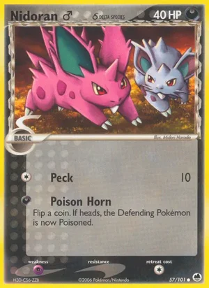 Nidoran ♂ δ 57/101
