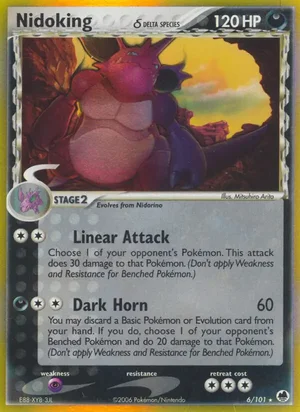 Nidoking δ 6/101