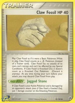 Claw Fossil 90/100