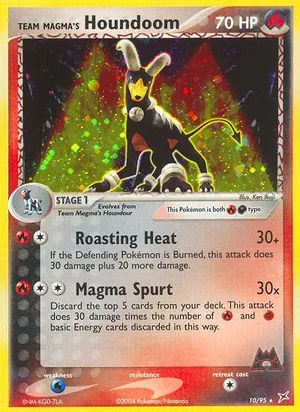 Team Magma's Houndoom 10/95