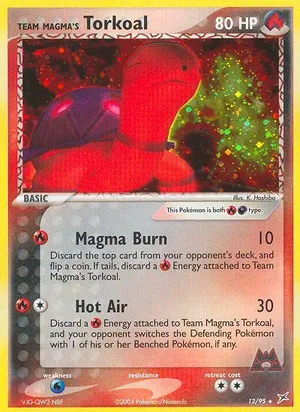 Team Magma's Torkoal 12/95