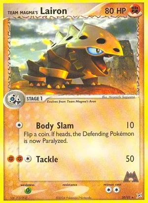 Team Magma's Lairon 20/95