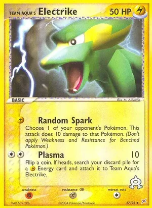Team Aqua's Electrike 27/95