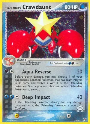 Team Aqua's Crawdaunt 2/95