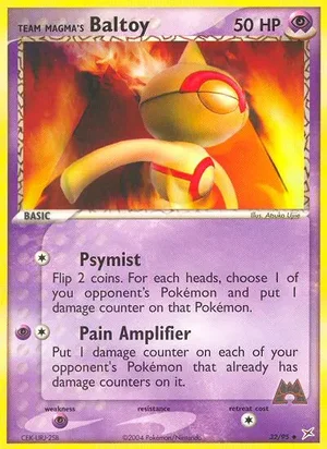 Team Magma's Baltoy 32/95