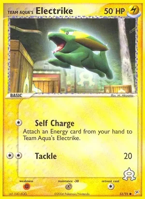 Team Aqua's Electrike 53/95