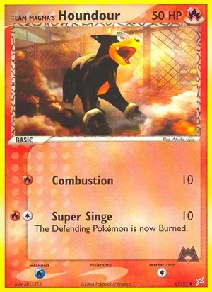 Team Magma's Houndour 62/95