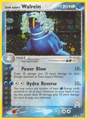 Team Aqua's Walrein 6/95