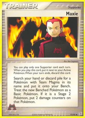 Maxie, Team Magma vs Team Aqua 73