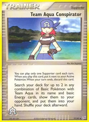 Team Aqua Conspirator 77/95