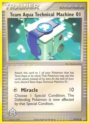 Team Aqua Technical Machine 01 79/95