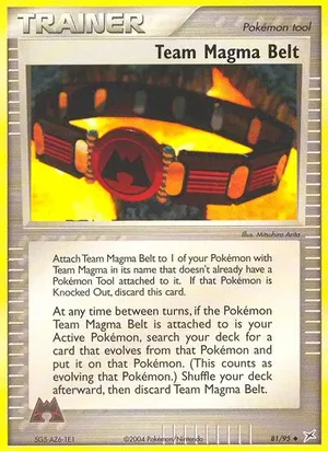 Team Magma Belt 81/95