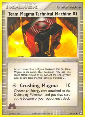 Team Magma Technical Machine 01 84/95