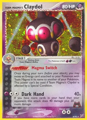 Team Magma's Claydol, Team Magma vs Team Aqua 8