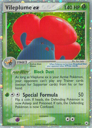 Vileplume ex 100/101