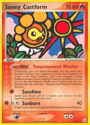 Sunny Castform 26/101