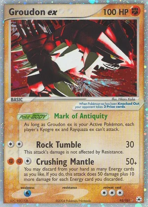 Groudon ex 93/101