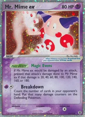 Mr. Mime ex 111/112
