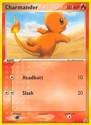 Charmander 58/112