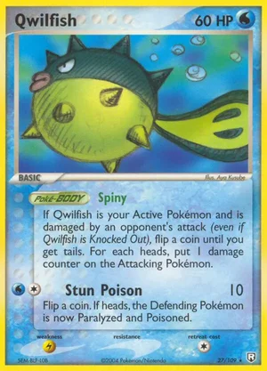 Qwilfish 27/109