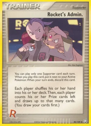 Rocket's Admin., Team Rocket Returns 86