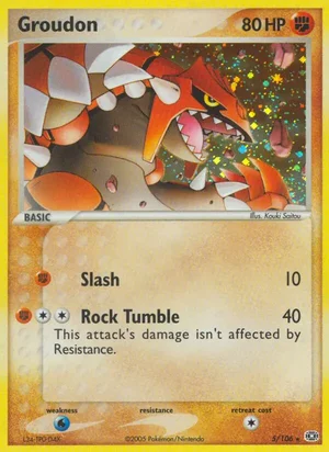Groudon 5/106