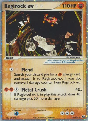 Regirock ex 99/106