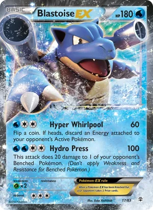 Blastoise-EX 17/83