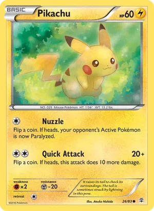 Pikachu 26/83