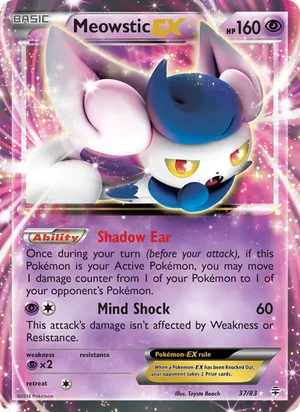 Meowstic-EX 37/83