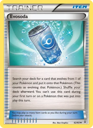 Evosoda, Generations 62