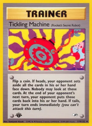 Tickling Machine 119/132 Uncommon, Gym Heroes Pokémon TCG card