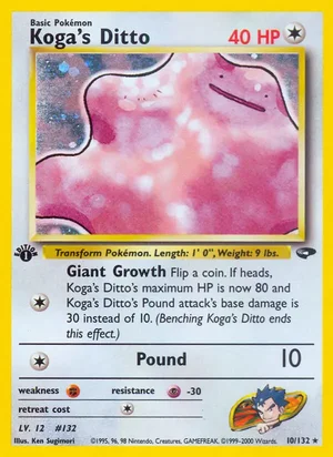 Koga's Ditto 10/132